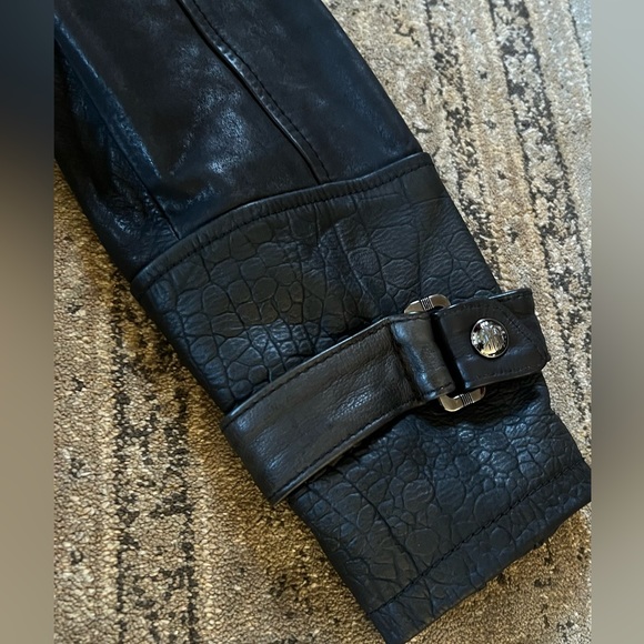 NWT HARLEY DAVIDSON Genuine Leather Riding Jacket Women’s Size Small - Picture 6 of 12